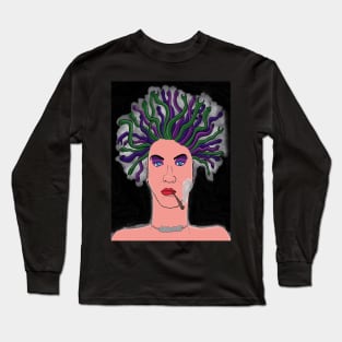 Stoned Medusa Long Sleeve T-Shirt